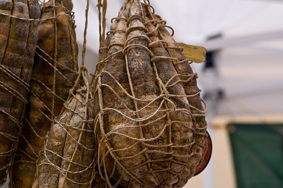 Culatello di Zibello, salume dell'Emilia-Romagna