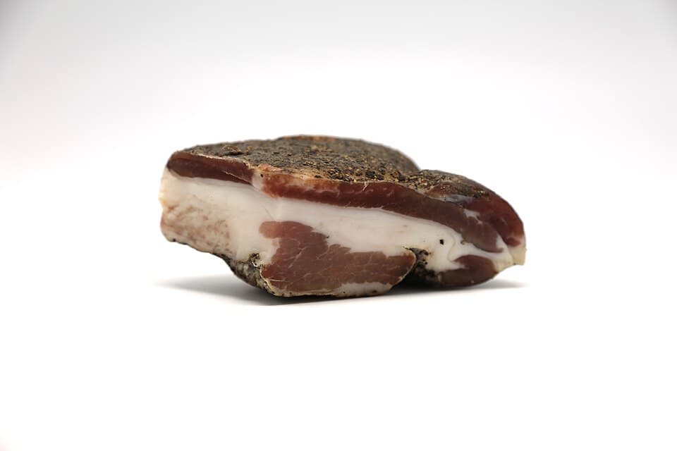 Guanciale, salume del Lazio