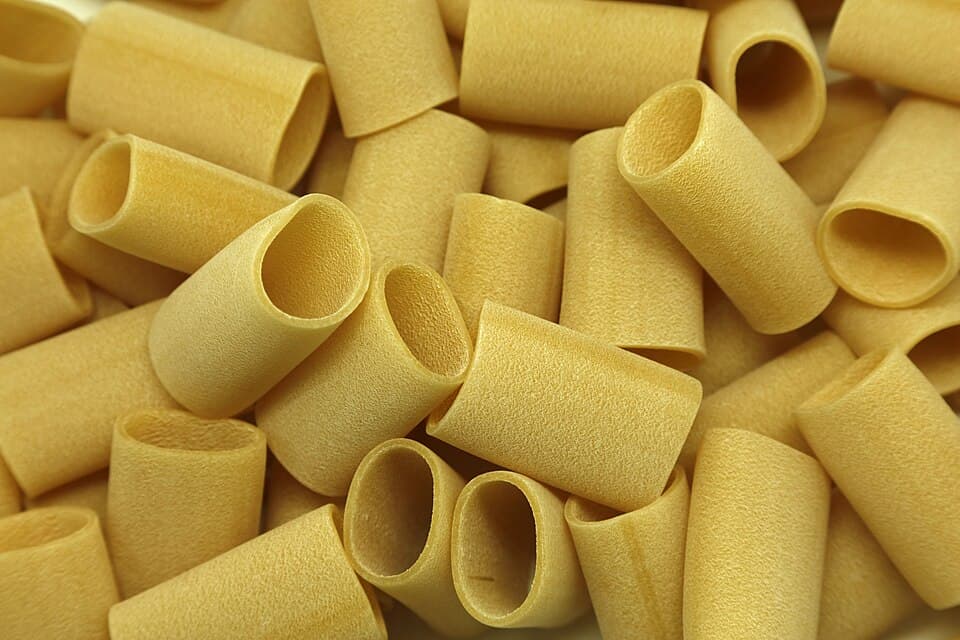 Paccheri, pasta e pane della Campania