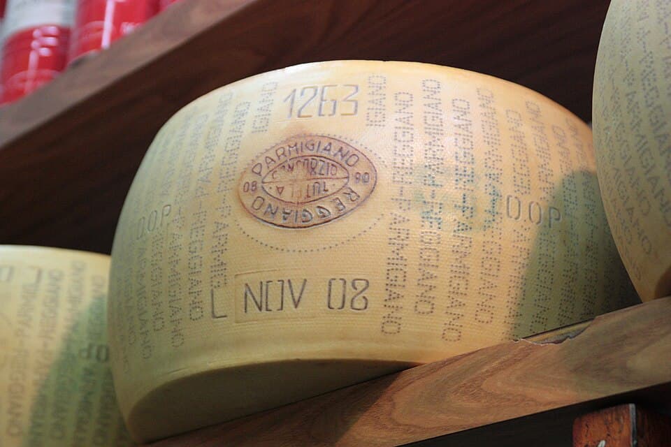 Parmigiano Reggiano, formaggio dell'Emilia-Romagna