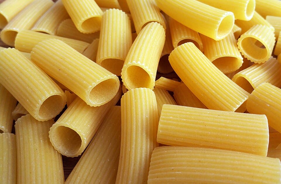 Rigatoni, pasta e pane del Lazio