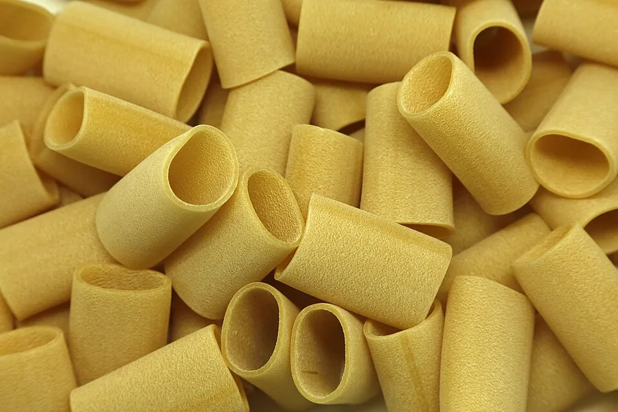 Paccheri, pasta e pane della Campania